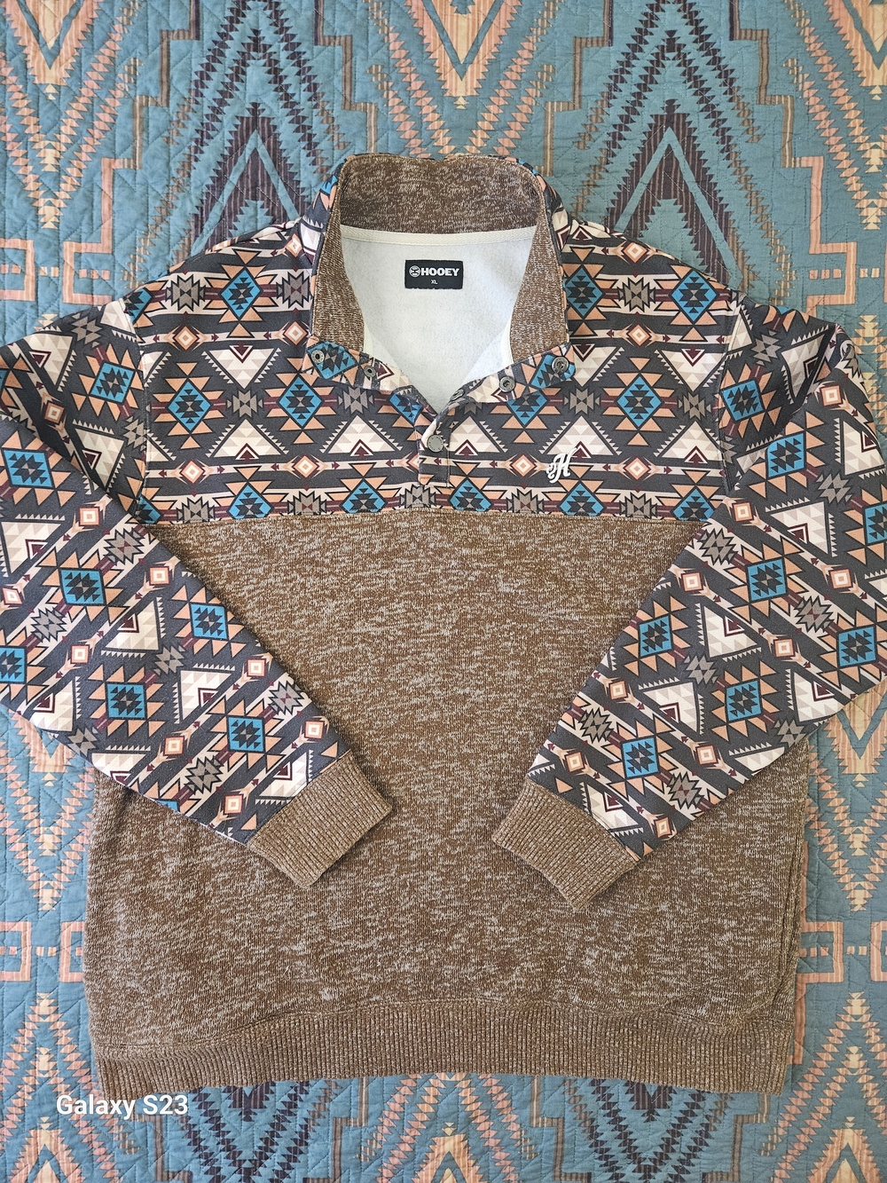 Hooey Stevie 1/4 Snap Pullover
